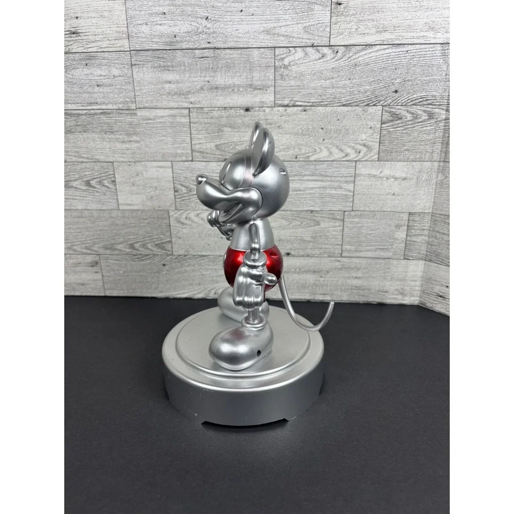 Disney‎ 100 Years Dancing Mickey Mouse Dancing Toy Statue 9 inch Tested